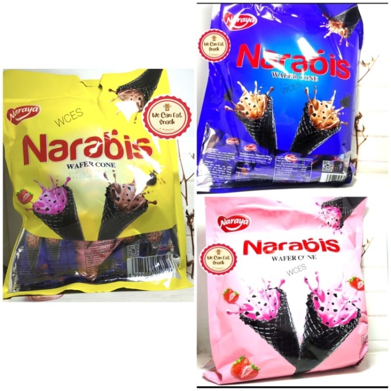 

Narabis Wafer Cone Snack All Varian Pack