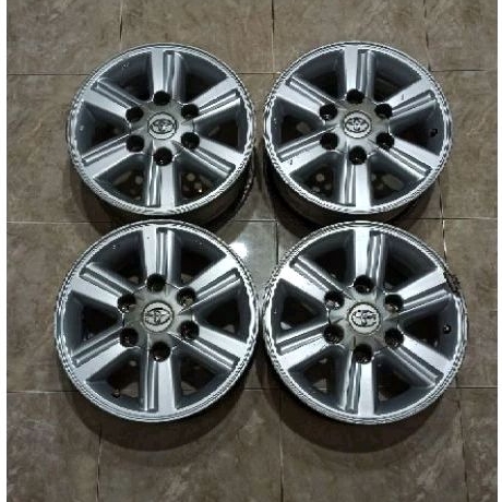 Velg Original Toyota Hilux Ring R 15 R15 PCD 6X139 PNP Hiace Ford Ranger D-MAX Strada Triton Pajero 