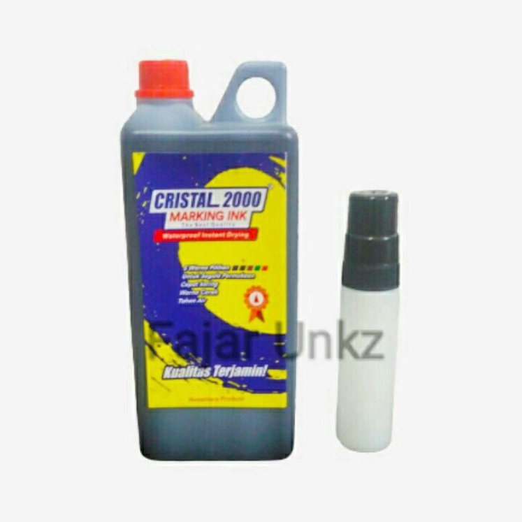 

KODE U4I Tinta Spidol Permanent Karung Refill Cristal 2 Kemasan 1 Liter