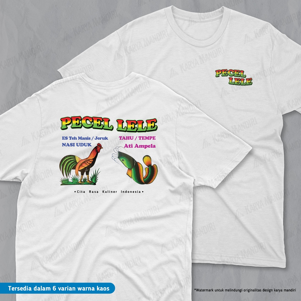 Kaos Distro Pria Kaos Pecel lele Kaos Unik  Kaos premium