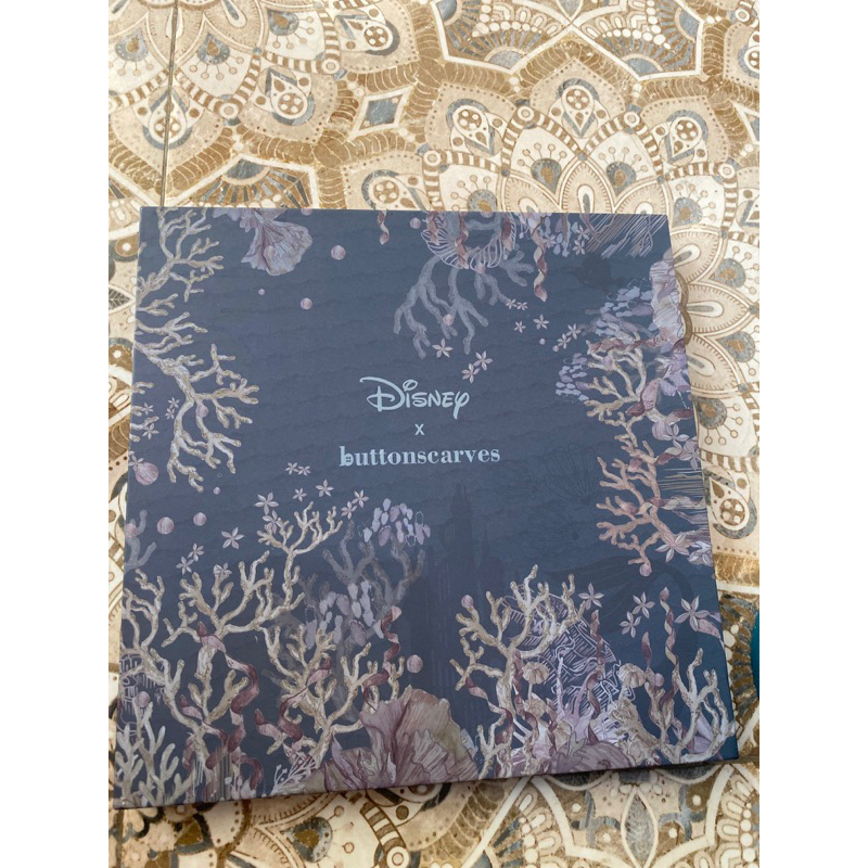 Buttonscarves Little Mermaid Deep Ocean