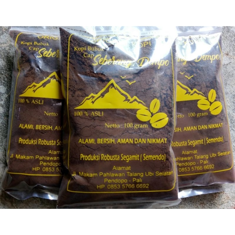 

Kopi Bubuk semendo Original berat bersih 100g