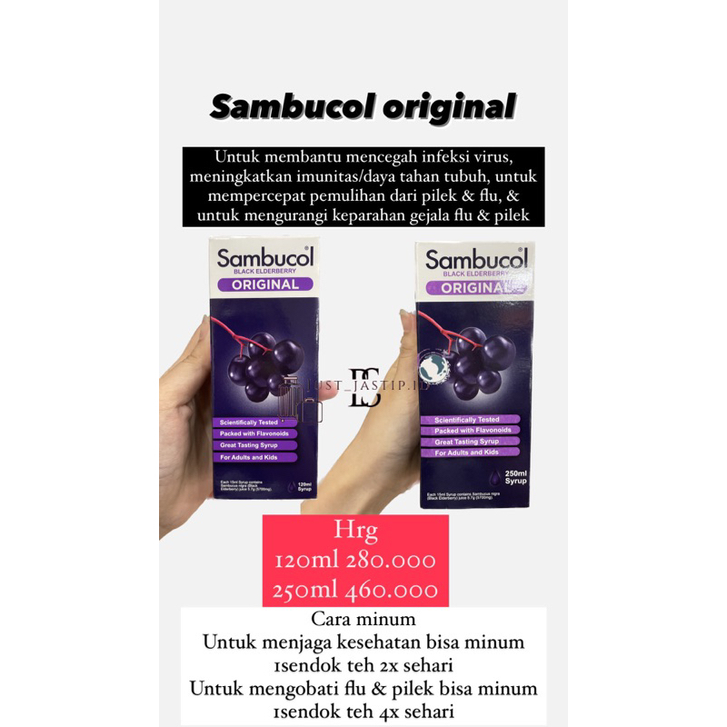 sambucol original (PO PENANG)