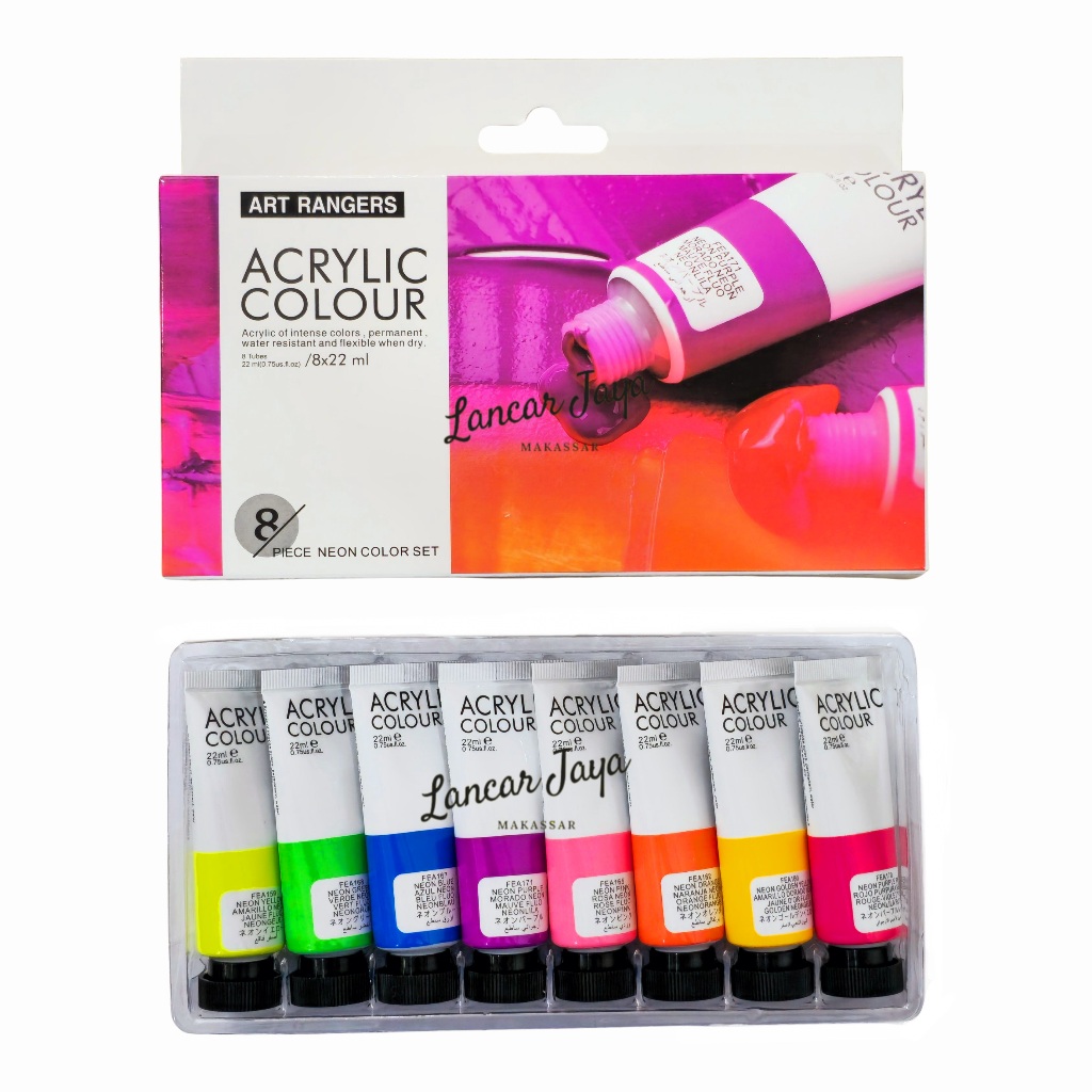 

Art Ranger 8 Neon Set Acrylic Colour FEA0822-N