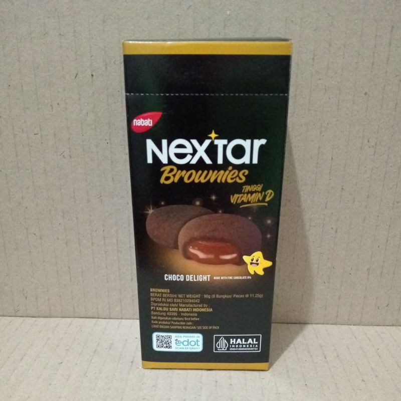 

Nextar Brownies Choco Delight Nabati 90g