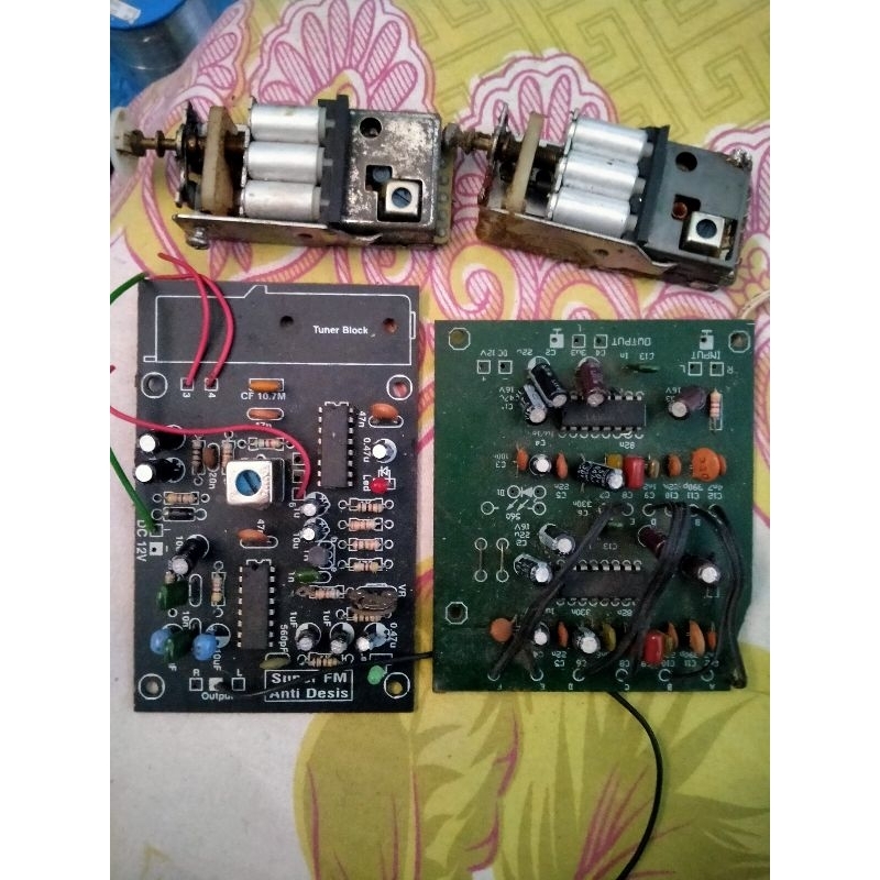 Kit Tuner FM Radio & Anti desis Paket Lengkap (dapat semua)
