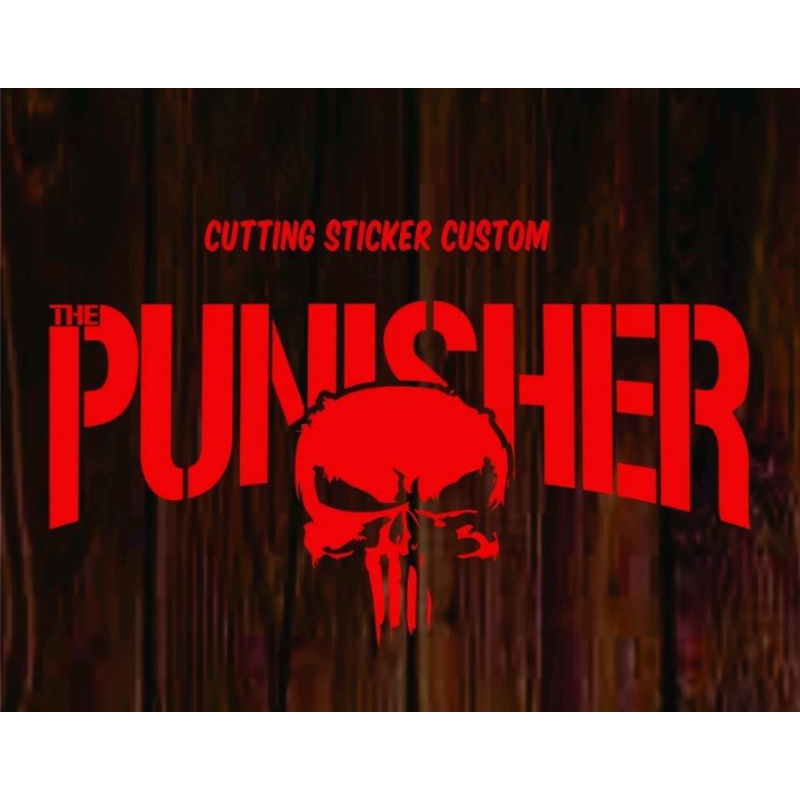 

Stickerl THE PUNISHER TENGKORAK 16cm