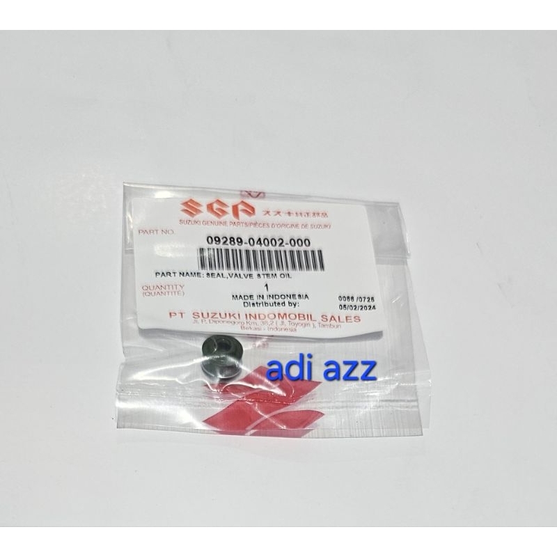 seal sil klep satria fu 150 karburator injeksi fi original sgp 09289-04002