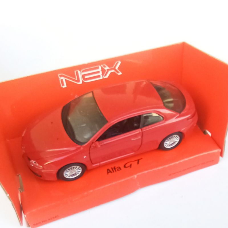 Welly Alfa GT Miniatur Mainan Mobil Mobilan Jagat Diecast Jagat_Diecast