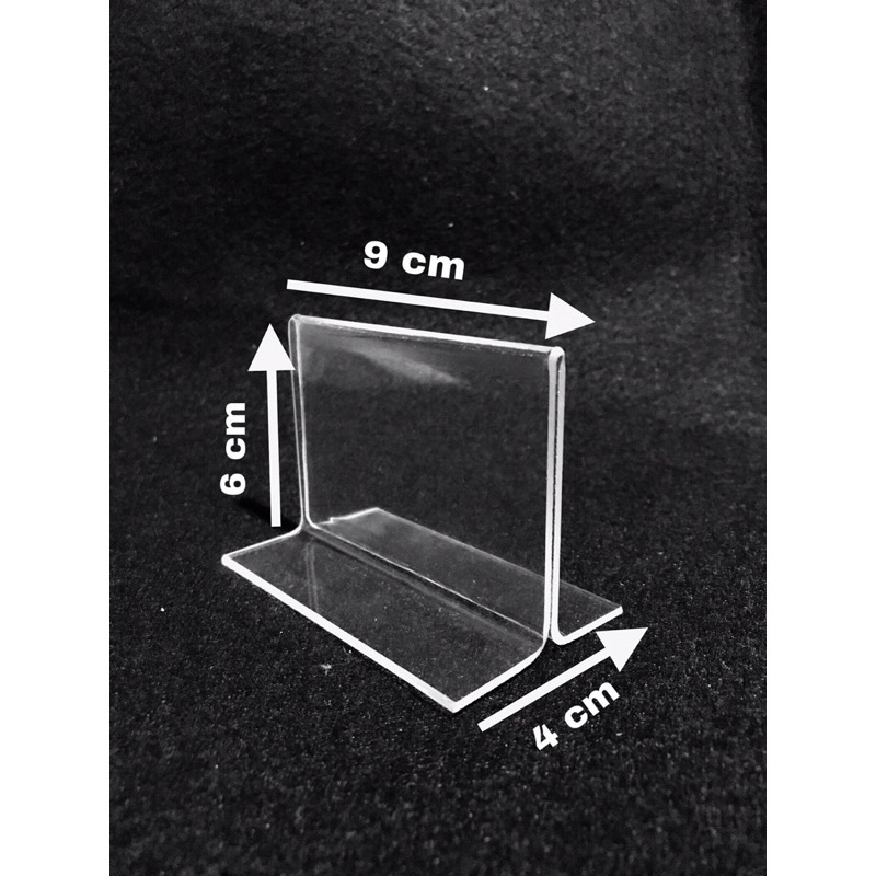 

nomor meja akrilik 6cm x 9cm model T landscape