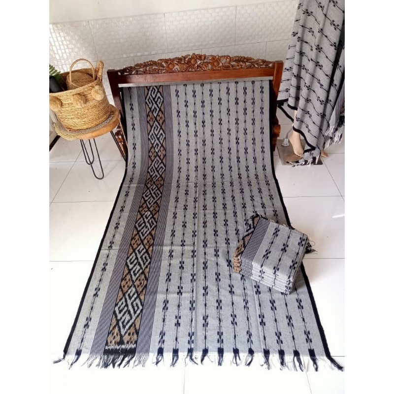 KAIN TENUN ETNIK NUSANTARA TORAJA ABU2, KAIN TENUN BLANKET TRADISIONAL TROSO JEPARA, KAIN BATIK TENU