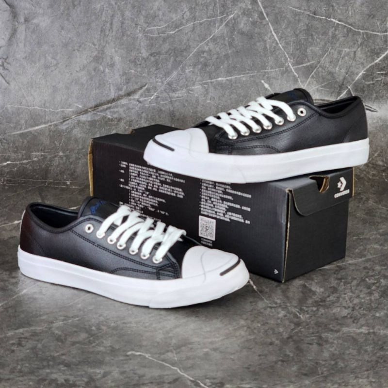 Converse Jack Purcell OX Black Leather