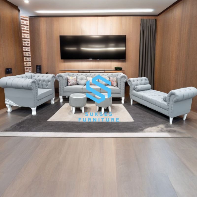 Sofa Bed Full Set Cantik Mewah Medan