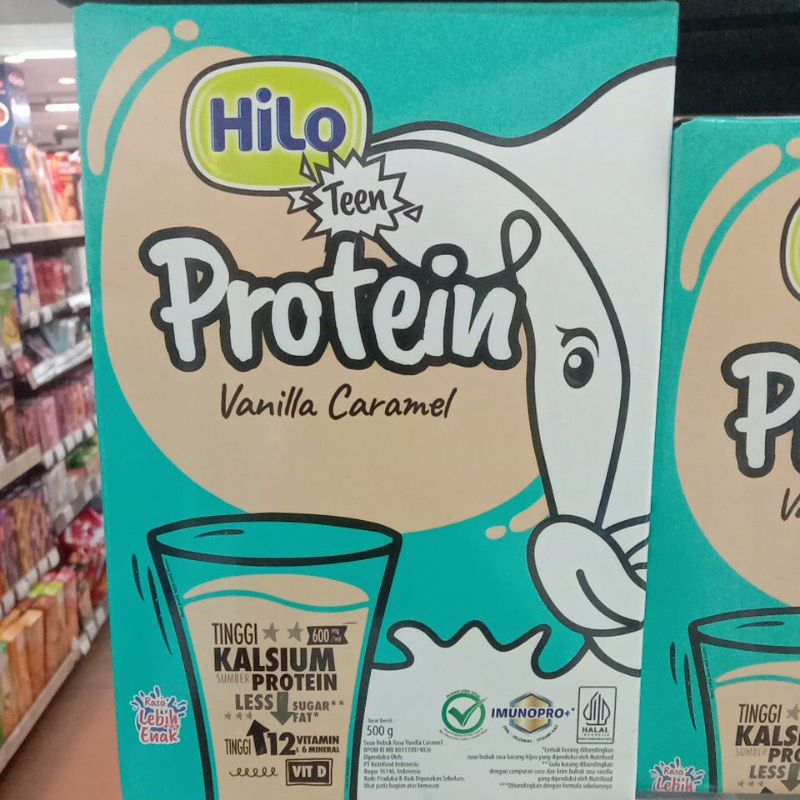 

HILO TEEN PROTEIN VANILLA CARAMEL 500G