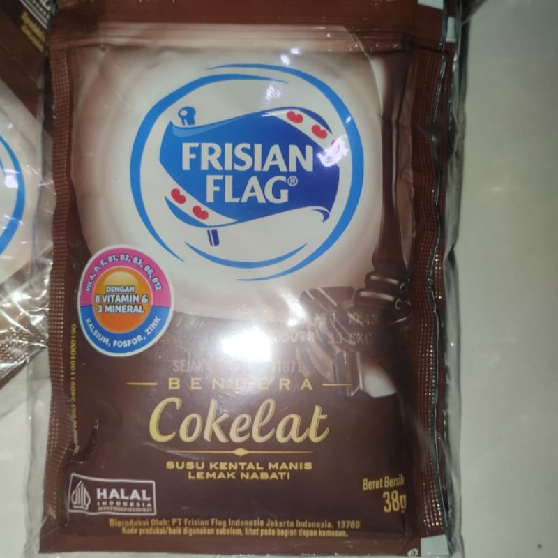 

susu Frisianflag bendera kentalmanisCoklat