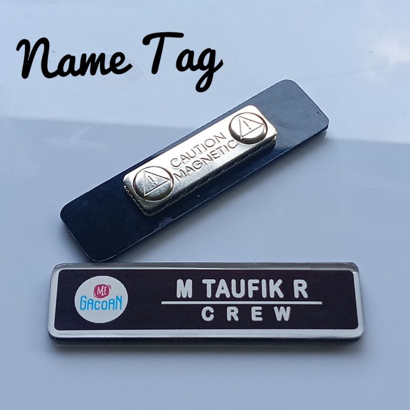 

Mie Gacoan Workers Name Tag