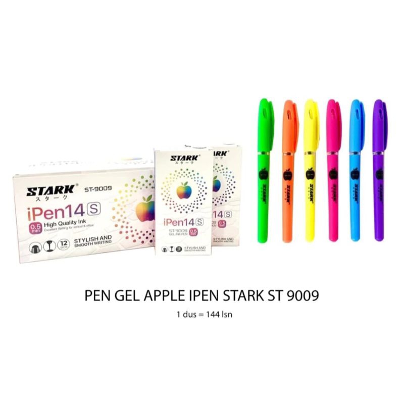 

PULPEN GEL 1 LUSIN ( PACK 12 PCS ) / PEN GEL INSTAPEN CANDY 0.5mm MURAH ( HITAM )