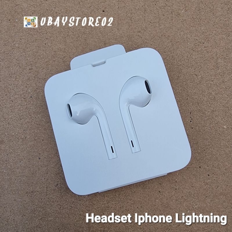 Headset Cabutan iphone 11 Pro/XR ibox Lightning Original 100%