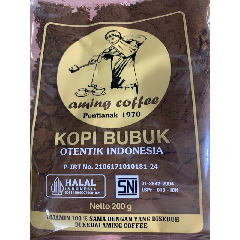

kopi aming bubuk 250 gram