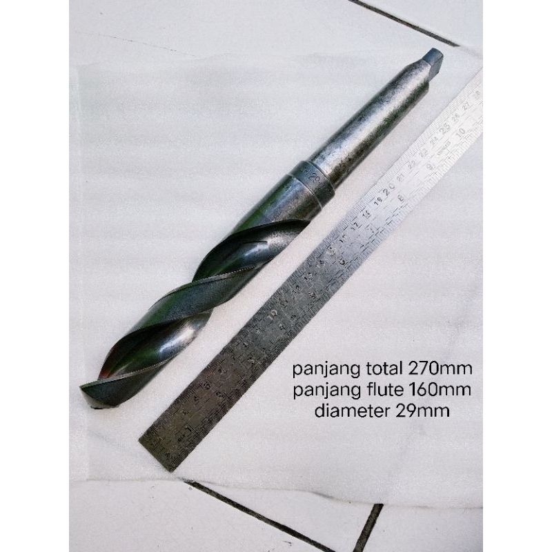 MATA BOR NACHI DIAMETER 29  TAPER MT3/ DRILL NACHI 29 SECOND