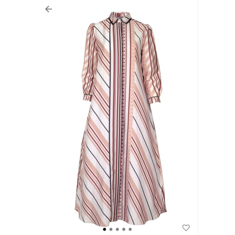 ❌️ sold ❌️ preloved dress benang jarum buttonscarves amona dress