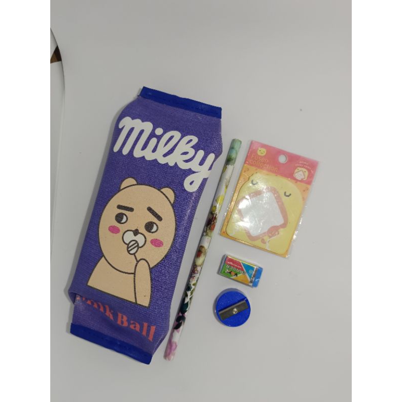 

Paket Alat Tulis/tempat pensil/pulpen/pensil/penggaris/peralatan sekolah/alat tulis anak