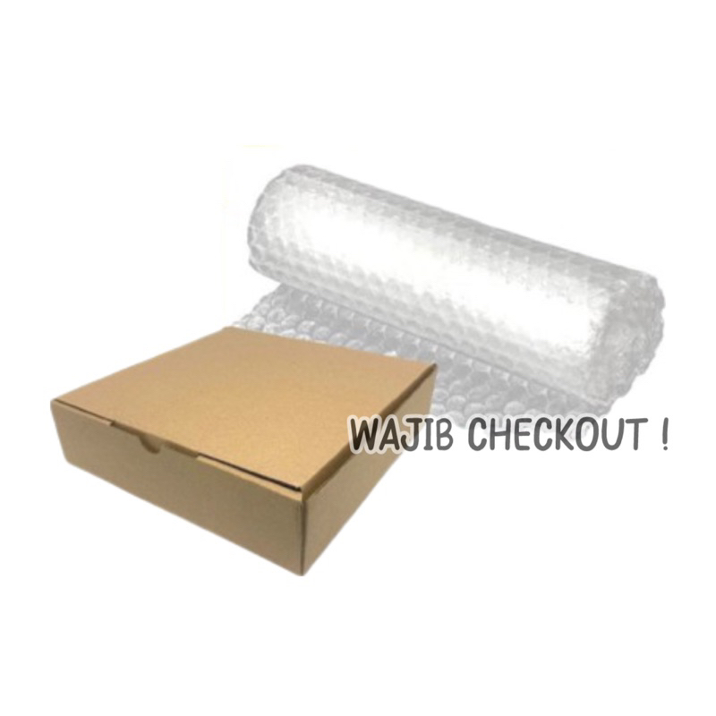 

Tambahan Packing Bubble Wrap & Dus