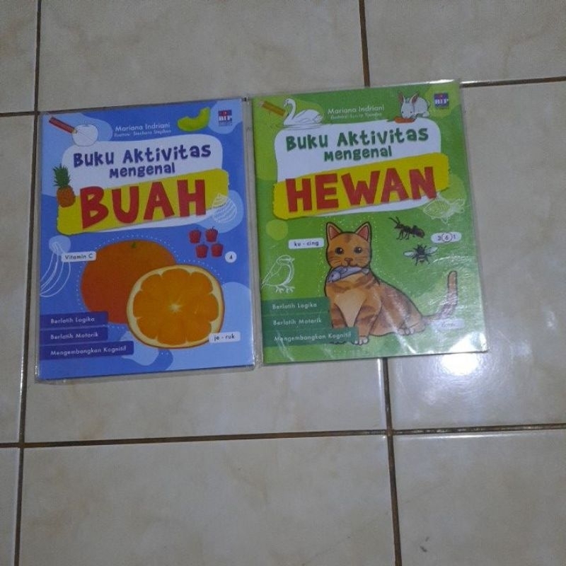 

buku anak aktivitas mengenal......
