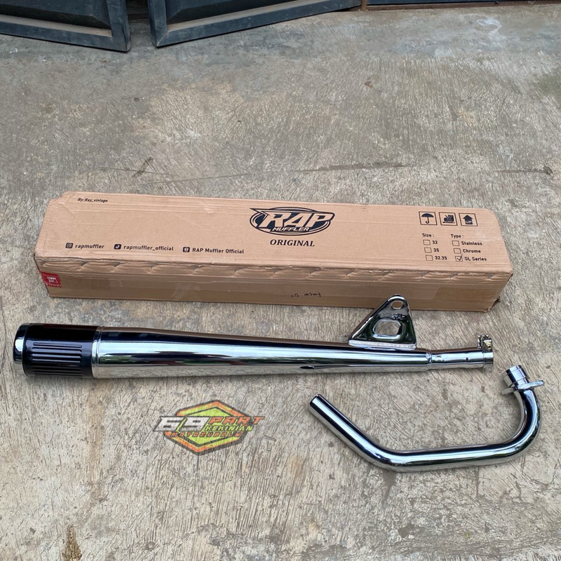 Knalpot kenalpot kleper sumer RAP GL PRO / MAX