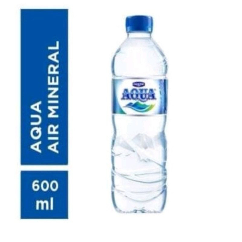 

AQUA BOTOL 600ML(ecer 1 botol)