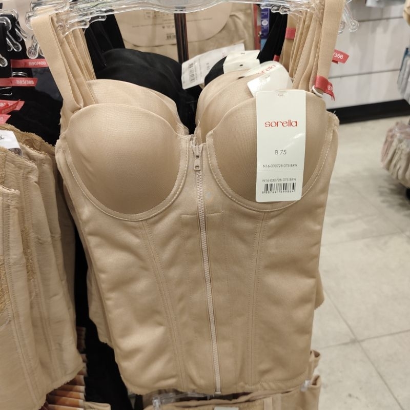 SORELLA KORSET LONGTORSO MOTIF POLOS MODEL RESLETING DEPAN