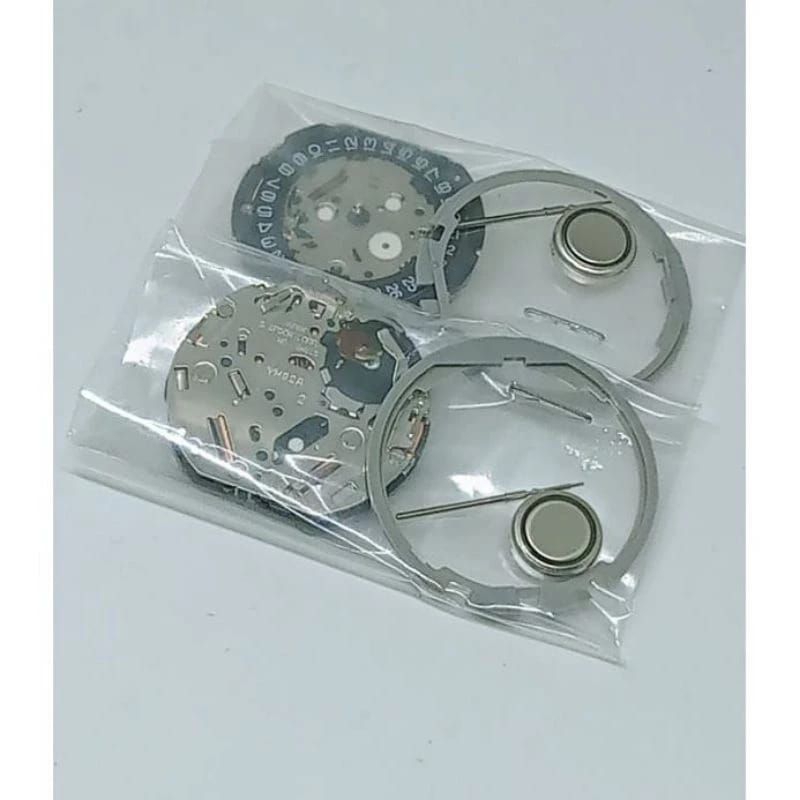 MESIN JAM TANGAN YM92 KALENDER HITAM MESIN YM92