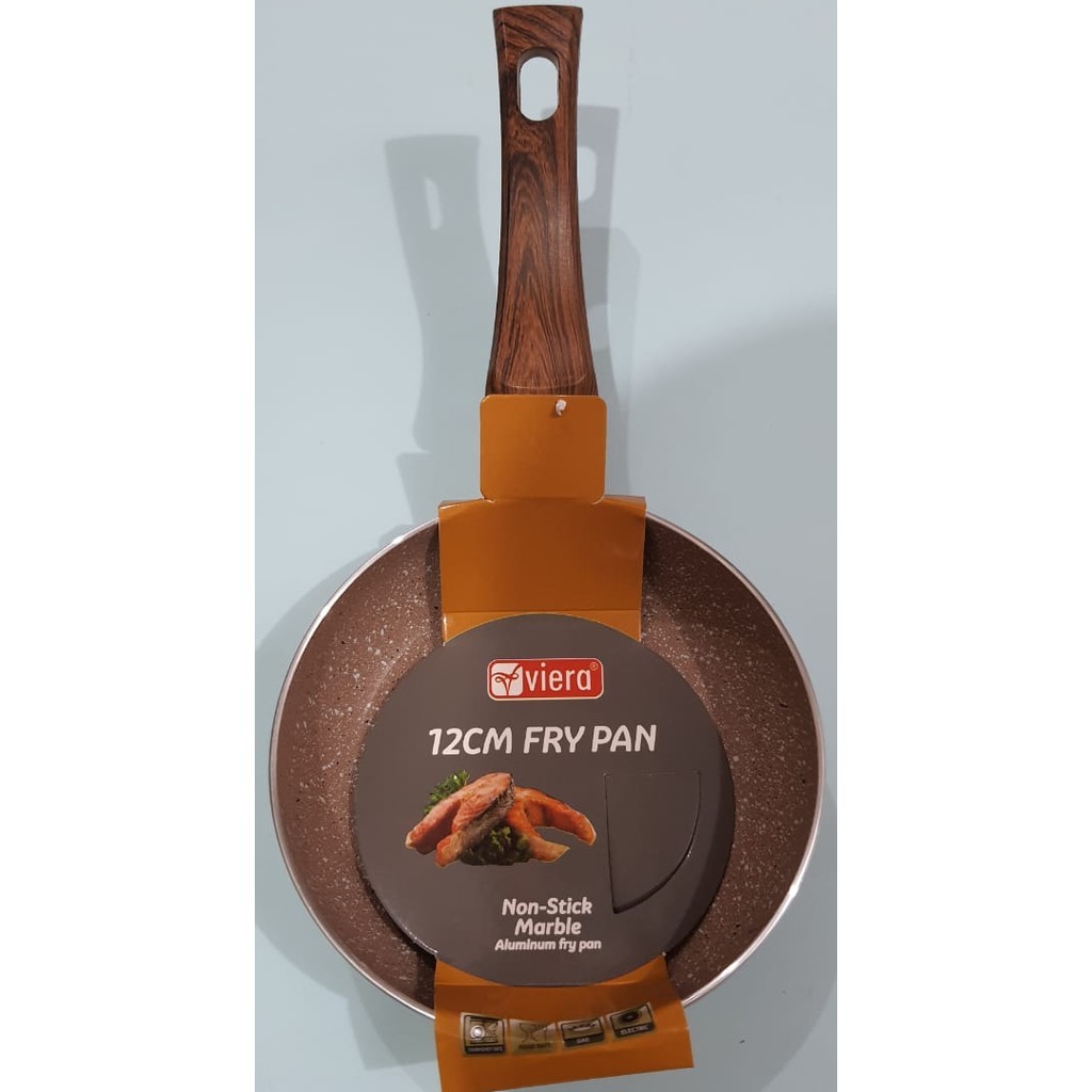 Fry Pan Wajan Marble Viera 12 cm Non Stick High Quality TMS99-291