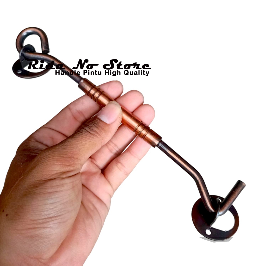 Hak Angin Penahan Jendela Rumah Ukuran 8 inch Penyangga Jendela Kayu