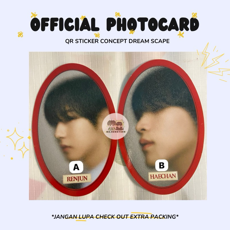 

[READY STICKER OFC] QR STICKER DREAM SCAPE