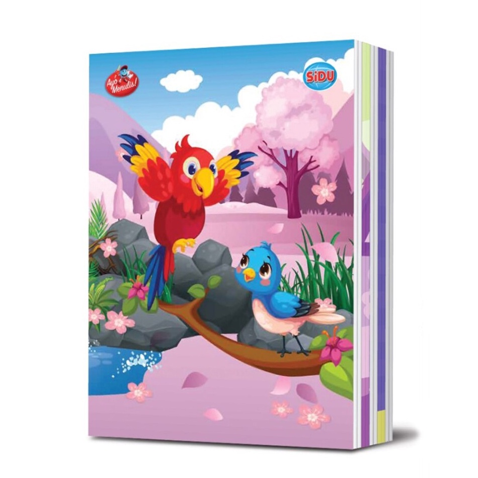 

BUKU TULIS SINAR DUNIA 58 LEMBAR SIDU EB 58 PACK ISI 1 PCS ART B6R7