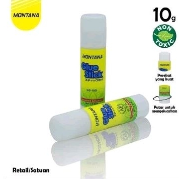 

Lem Putar Lem Kertas Lem Stick Vtro Montana 10gram