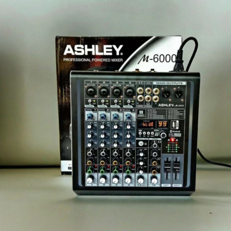 Power Mixer Ashley M6000 Ashley M 6000 Ashley M-6000