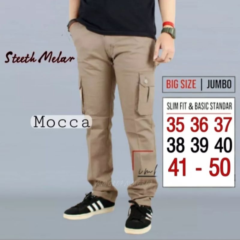 celana cargo pria - celana panjang pria - celana cargo pants