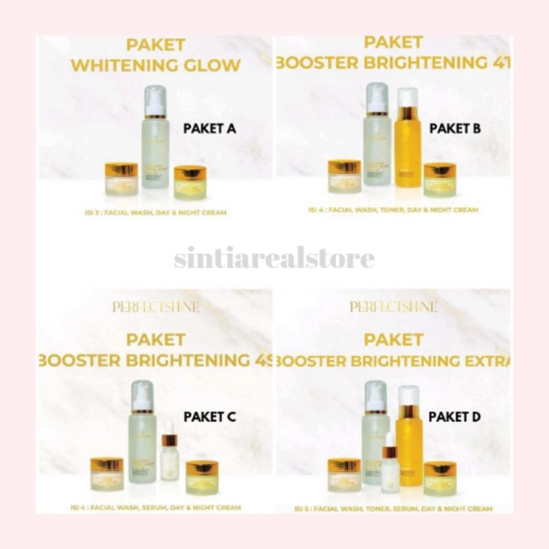 PERFECTSHINE SKINCARE GLOWING BPOM AMAN BUMIL BUSUI