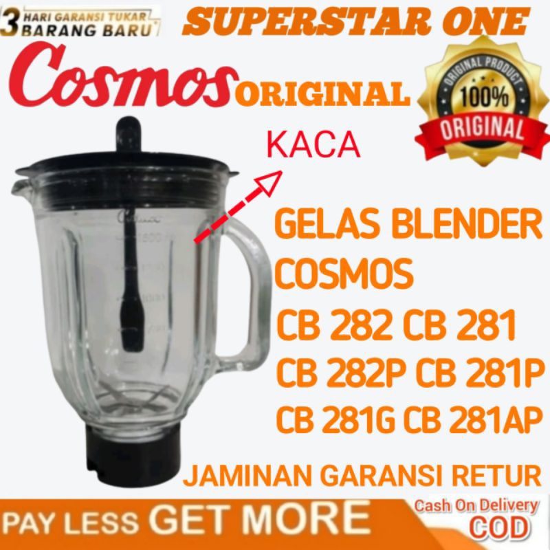 Gelas blender cosmos cb 282 g cb 282 p gelas blender cosmos