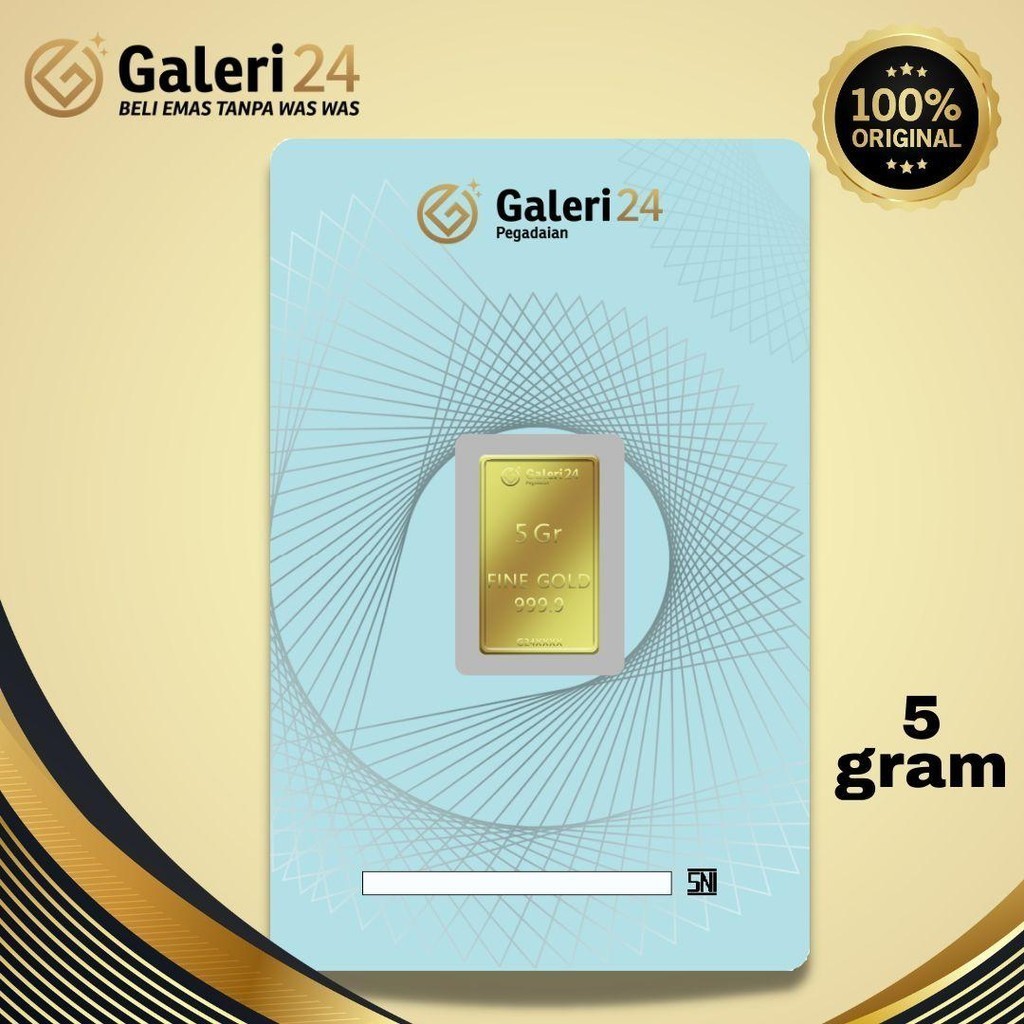 Logam Mulia Galeri 24  5 GRAM