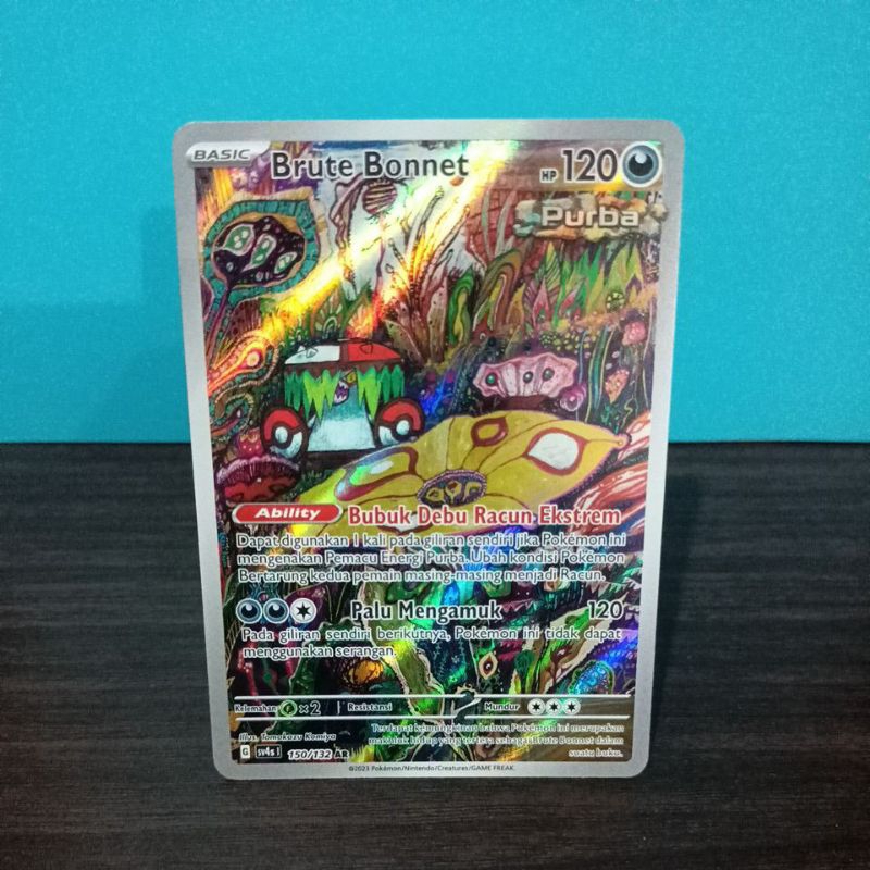 pokemon indonesia Brute Bonnet 150/132 AR