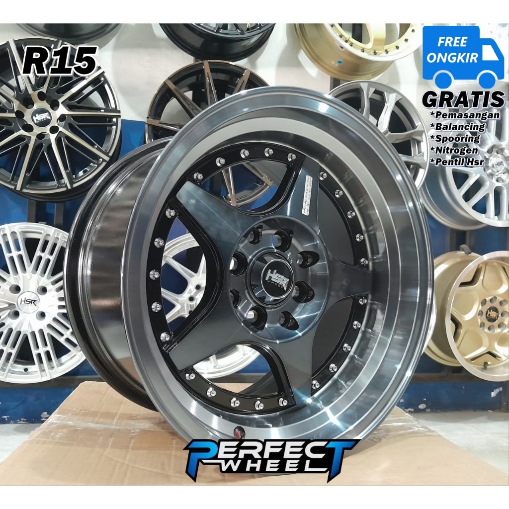 Velg Mobil Ring 15 Hsr Kobror Velg R15 Celong Buat Yaris Agya Livina