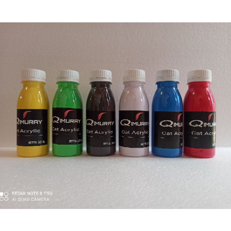 

Diskon Terlaris Cat acryliccat akrilikcat kanvascat kain isi tube 125 ml