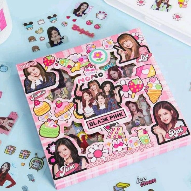 

Serba Unik Stiker Black pink Stiker pvc