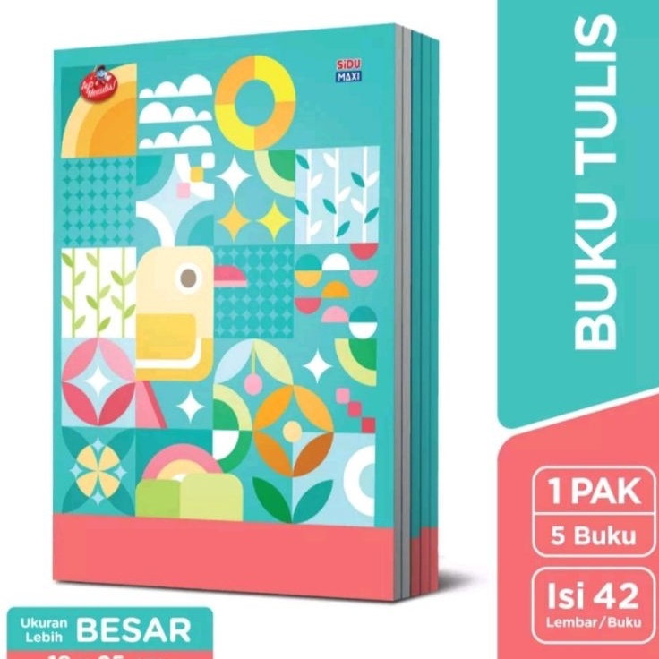 

Paket Untung Buku Tulis Boxy SIDU MAXI