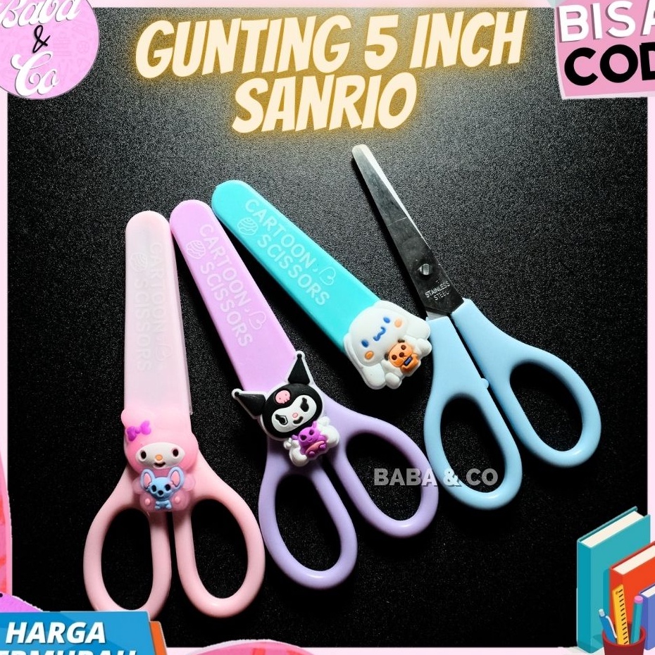 

Harga Termurah GUNTING SANRIO GUNTING 5 inch SANRIO COVER MELODY KUROMI CINNAMOROLL GUNTING KERTAS ANAK MOTIF SANRIO GUNTING CPVER SANRIO UNIK LUCU COD