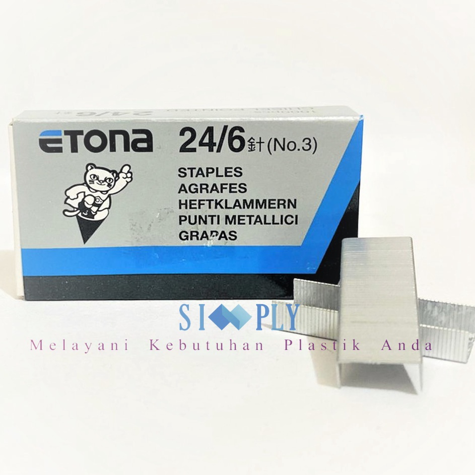 

Big Discount Isi StaplesStapler Etona No1 2 pak