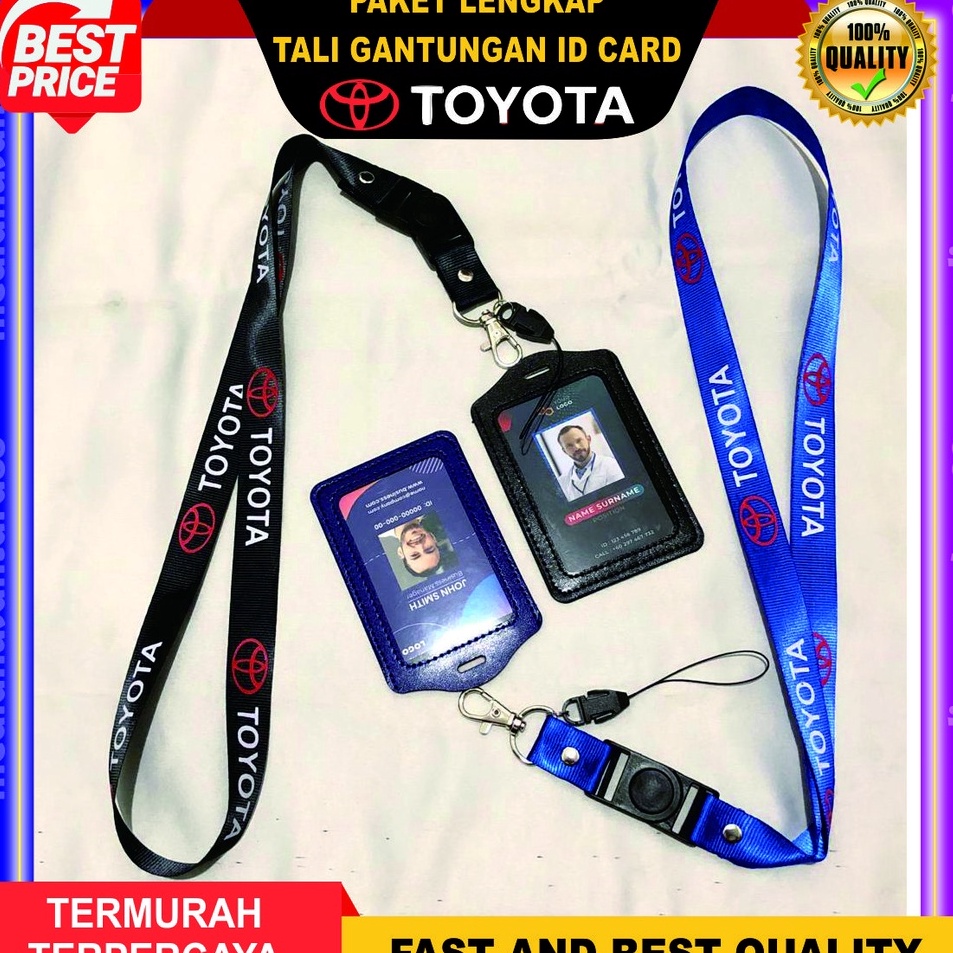 

Paket Meriah TOYOTA Lanyard Tali Gantungan Id Card Paket Lengkap